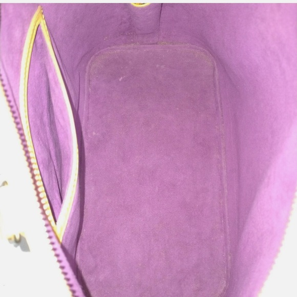 Authentic Louis Vuitton Epi Alma PM Hand Bag Tassili Yellow đź’ť - Picture 7 of 8